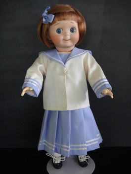 Süße Repro Puppe J 11: Googlie 14 Cm