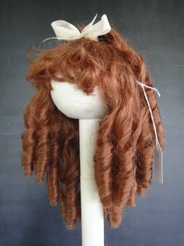 Perruque Pour Poupée Ancienne – Cheveux Naturels, Taille 10 (33 Cm), Restauration