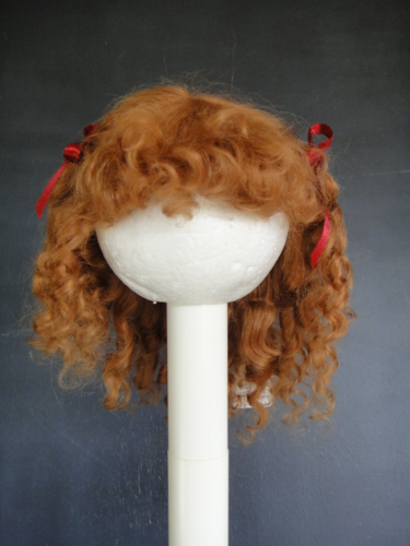 PERRUQUE pour poupée ancienne Cheveux naturels Taille 10 :33