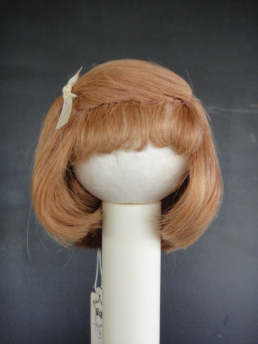 Perruque Poupée Cheveux Naturels Taille 3 (22.5 Cm) Georgette Bravot France