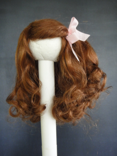 Perruque Pour Poupée En Cheveux Naturels - Taille 6 (27,5 Cm) - Doll Wig 10.9HC