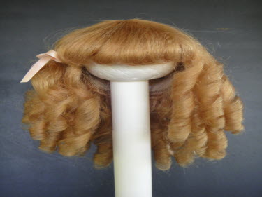 PERRUQUE pour poupée en Cheveux naturels - 31.5 cm - Doll wig 12.4HC