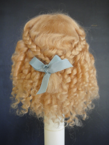 Perruque Pour Poupée 100% Cheveux Naturels - Taille 4 (24 Cm / 9.45 Inch) - Fabriquée En France