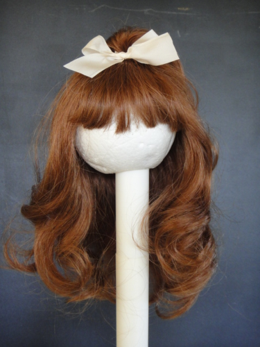 PERRUQUE pour poupée Cheveux naturels - 31.5 cm - Doll wig 12.4HC