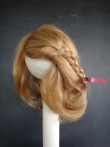 Perruque 100% Cheveux Naturels Pour Poupée - Taille 5 (25.5 Cm) - Restauration - 10.1HC