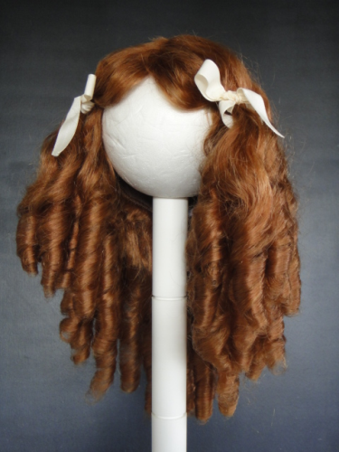 GUCA Poupée Reborn Jimena, Cheveux naturels Bruns collés, Barboteus