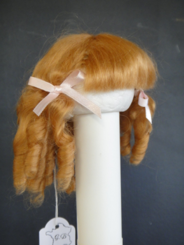 Perruque blonde poupée ancienne neuve