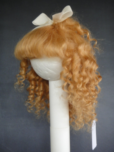 Perruque Blonde Pour Poupée – Cheveux Naturels, Taille 27.5 Cm, Fabrication Française