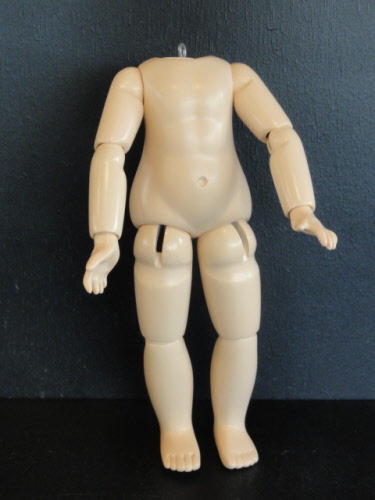 Corpo 17 CM da Bambola Legno Riproduzione D'Antico " Loulotte " Doll Bodies 