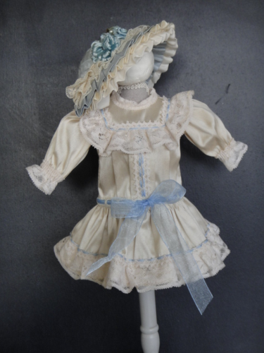 BELLE ROBE DE poupée Bleuette des années 20 ROSE EUR 50,00 - FR
