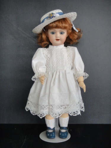 Bleuette SFBJ 60 N° 22 27 cm Poupée Ancienne Reproduction Antique Doll