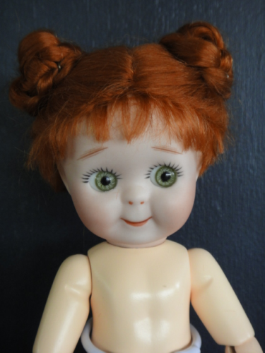 Tête De Poupée Porcelaine Wiggins – Frances Lynne – Yeux Bleus N°3