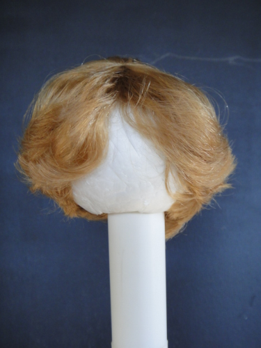 Perruque Blonde Pour Poupée – Cheveux Naturels, Taille 27.5 Cm, Fabrication Française