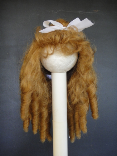 30% PROMO - PERRUQUE POUR POUPEE T0 (17.5cm) 100% cheveux naturels - G. BRAVOT