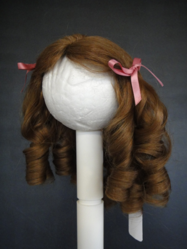 30% PROMO - PERRUQUE pour POUPEE T1 (18 cm) 100% Cheveux naturels - BRAVOT